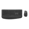 Logitech MK880 For Business Combo Tastiera e Mouse Wireless - Grafite - US International - 2,4GHz/BT