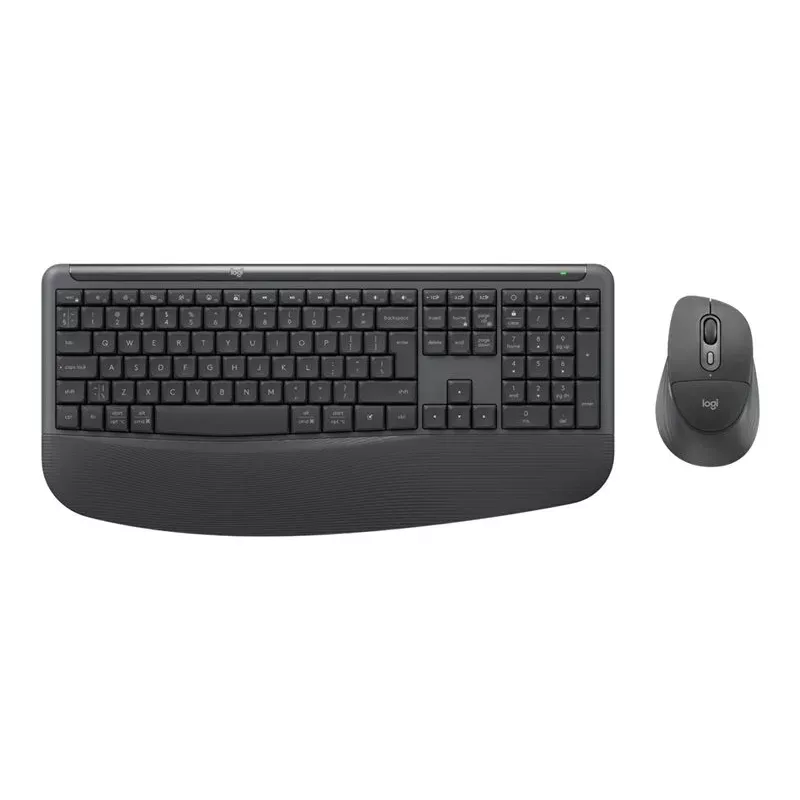 Logitech MK880 For Business Combo Tastiera e Mouse Wireless - Grafite - US International - 2,4GHz/BT