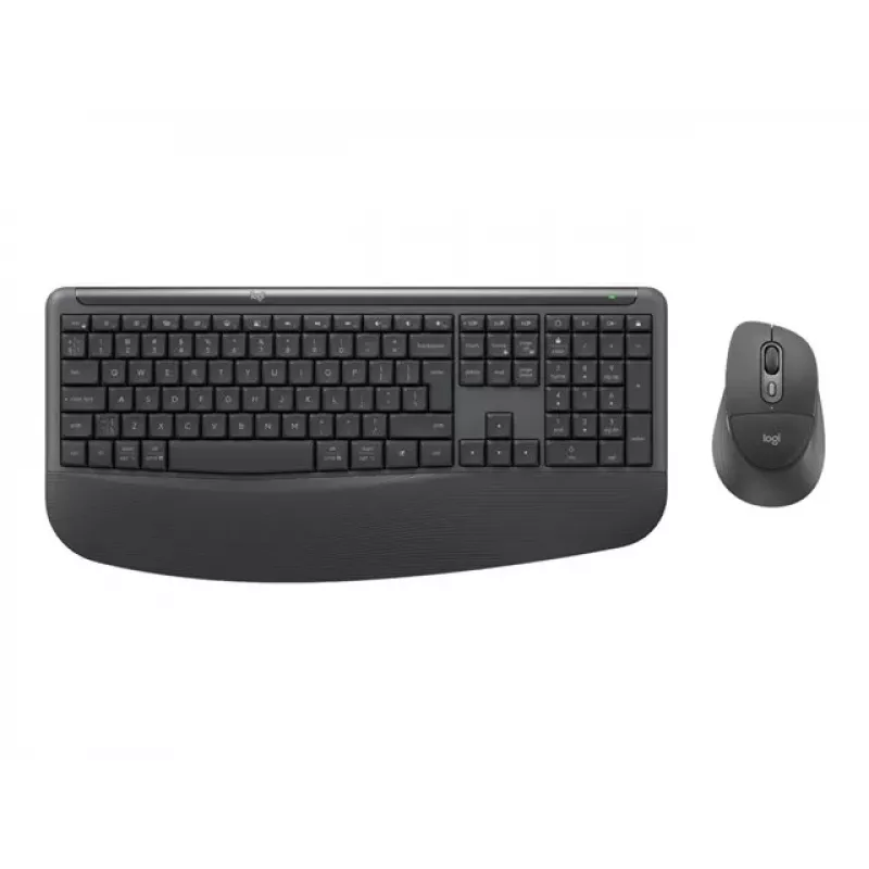 Logitech MK880 For Business Combo Tastiera e Mouse Wireless - Grafite - US International - 2,4GHz/BT