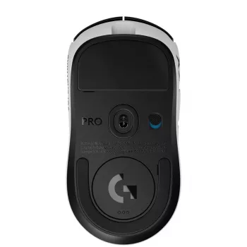Logitech G PRO X2 SUPERSTRIKE mouse gaming ottico wireless - nero/bianco