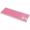 CANYON Tastiera OnType 10 Low Profile EN Cablata Rosa