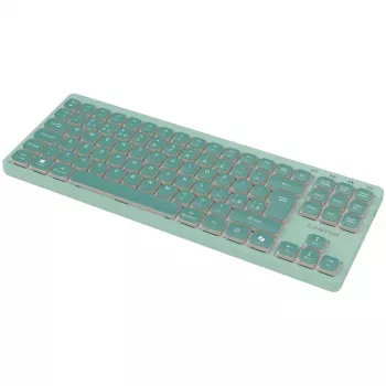 CANYON OnType 10 Low Profile EN Tastiera Cablata Verde