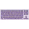 CANYON Tastiera OnType 10 Low Profile EN Cablata Viola