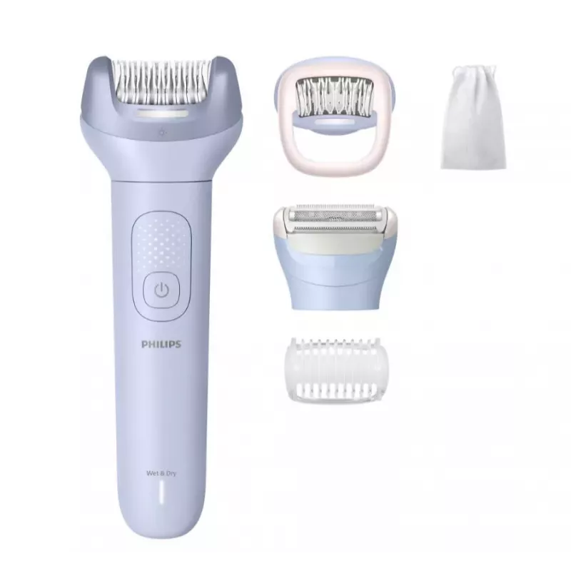 Philips Epilatore Serie 8000 BRE709/00 Wet & Dry Senza fili