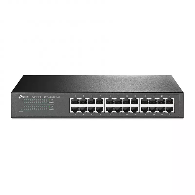 TP-Link TL-SG1024D Switch 24 porte Gigabit Ethernet Desktop/Rackmount