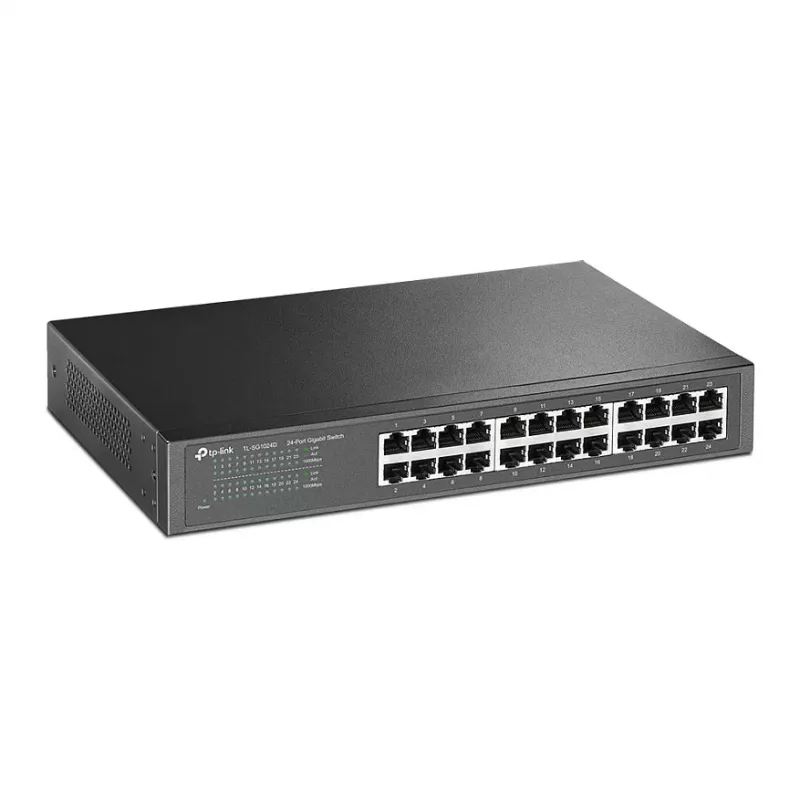 TP-Link TL-SG1024D Switch 24 porte Gigabit Ethernet Desktop/Rackmount