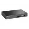 TP-Link TL-SG1008MP switch Gigabit PoE+ non gestito, 8x Gigabit RJ45, 8x PoE+, 153 W, nero