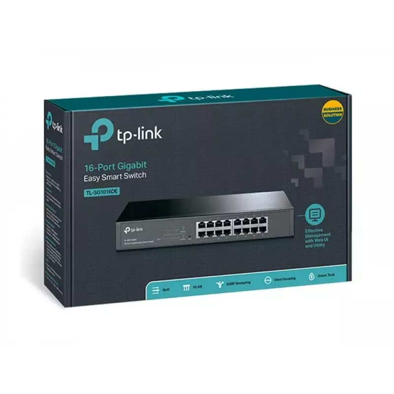TP-Link TL-SG1016DE Switch 16 porte Gigabit Easy Smart