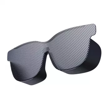 VITURE Paraluce (taglia L) per occhiali VITURE One XR – frangiluce, fissaggio magnetico, Nero