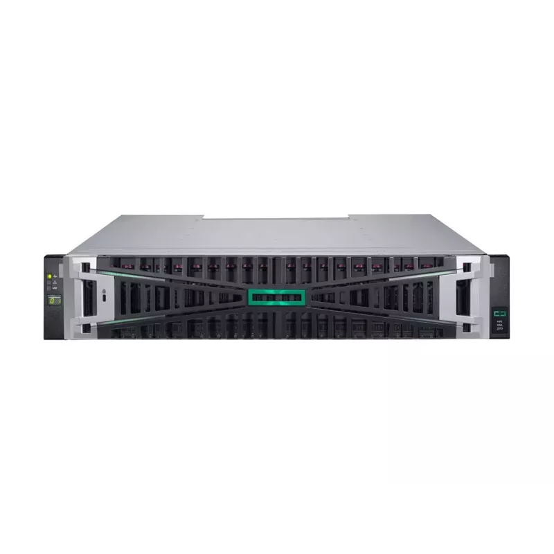 HPE Modular Smart Array 2070 16Gb Fibre Channel SFF Storage - 7a generazione - Hybrid Flash Array - 0 TB - 24 alloggiamenti SFF - montaggio a rack 2U