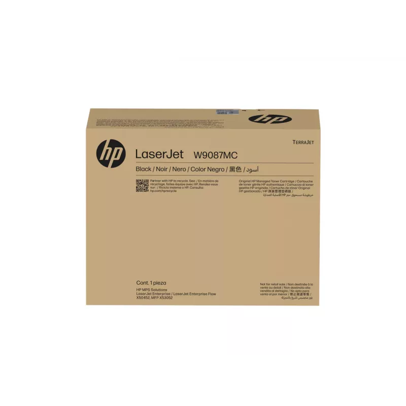 HP W9087MC Cartuccia toner Managed LaserJet nera, 30.000 pagine