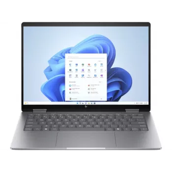 HP Envy x360 14-fc0775ng 2-in-1 Laptop, Intel Core Ultra 7 155U, 16 GB RAM, 1 TB SSD, 14,0 pollici WUXGA touchscreen, Windows 11 Home, Meteorite Grey (ricondizionato)