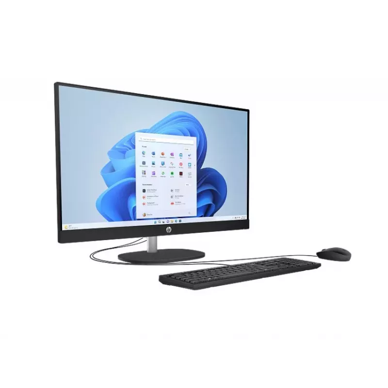 HP All-in-One 27-cr0912nc PC desktop, Intel Core i5-1334U, 16 GB RAM, 512 GB SSD, display Full HD IPS da 27 pollici, Windows 11 Home, bianco (ricondizionato)