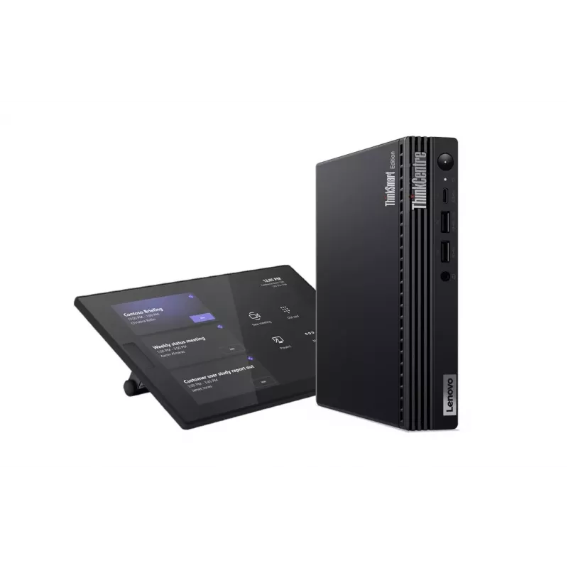 Lenovo ThinkSmart Tiny Kit 12XH000BMT kit videoconferenza, Intel Core i3-13100T, 16GB DDR4, 256GB SSD, ThinkSmart Controller, Windows 11 IoT Enterprise