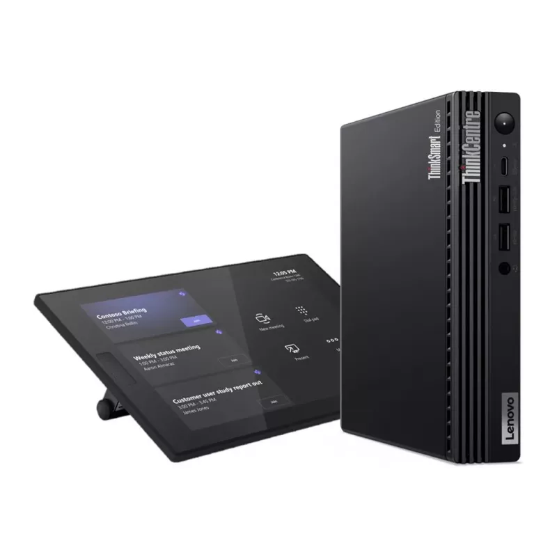 Lenovo ThinkSmart Tiny Kit 12XH000BMT kit videoconferenza, Intel Core i3-13100T, 16GB DDR4, 256GB SSD, ThinkSmart Controller, Windows 11 IoT Enterprise