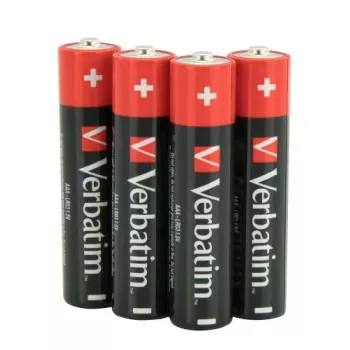 Verbatim 49500 Batterie alcaline AAA LR03 (4 pz./confezione)
