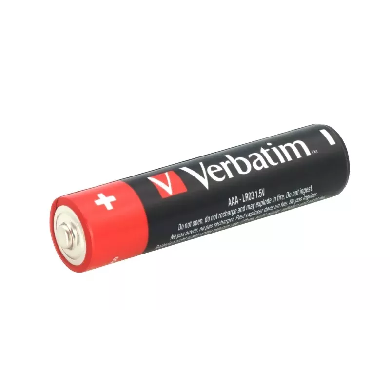 Verbatim 49500 batterie alcaline AAA LR03 (4 pezzi/confezione)