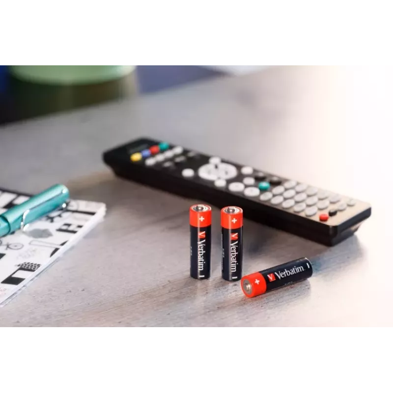 Verbatim 49501 batterie alcaline AA LR6 (4 pezzi/confezione)