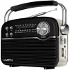 Altoparlante SVEN SRP-500, nero (3W, Bluetooth, FM/AM/SW, USB, microSD, AUX, batteria ricaricabile)