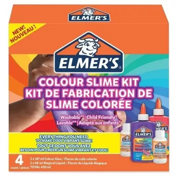 ELMER'S Elmers Kit Slime fai da te colorato opaco