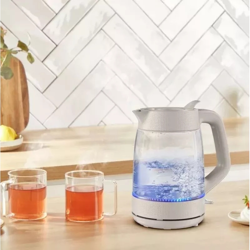 Tefal Morning Glass Kettle KO2G0BE0 1,7L 2200W trasparente/nero