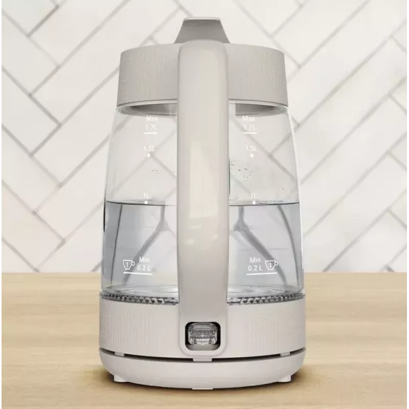Tefal Morning Glass Kettle KO2G0BE0 1,7L 2200W trasparente/nero