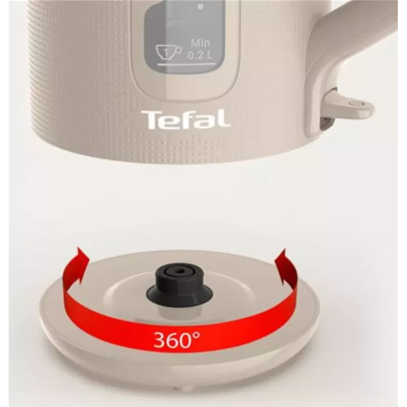 Tefal KO2M0B10 Morning bollitore, beige, 1,7L, 2400W