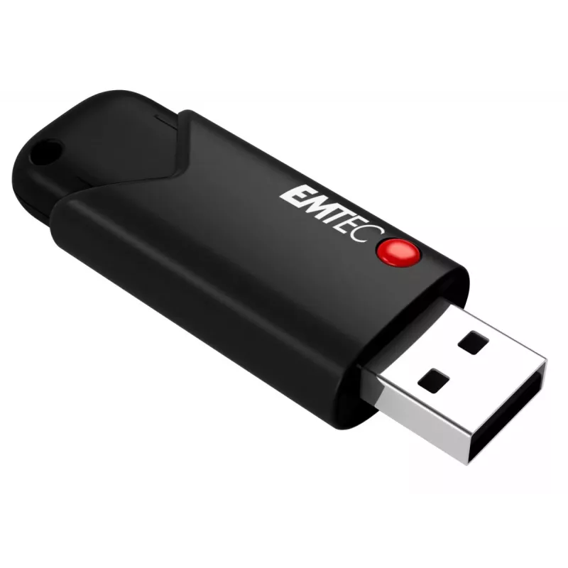 Emtec USB 3.2 Click Secure B120 256GB chiavetta USB nera