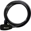 Master Lock 8154EURD Lucchetto a cavo con chiave, 1,8 m x 10 mm, Nero