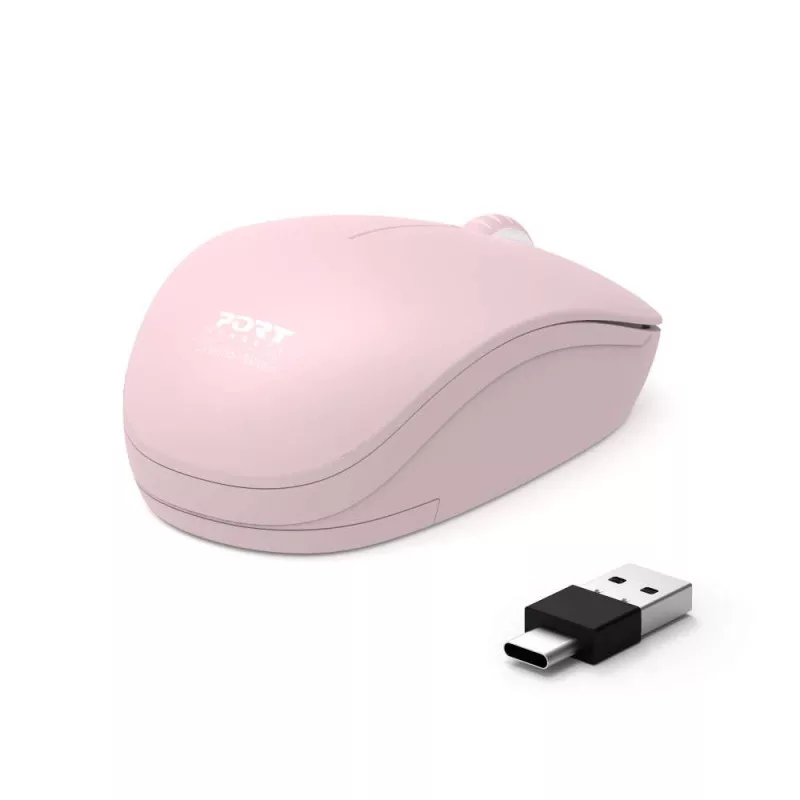 PORT CONNECT Mouse Collection II wireless 2,4 GHz rosa