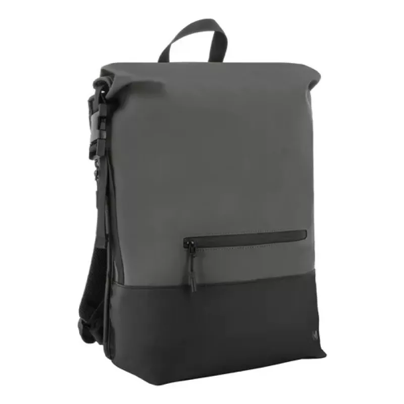 MOBILIS zaino rolltop Two-Tone 14-16 grigio/nero 25L