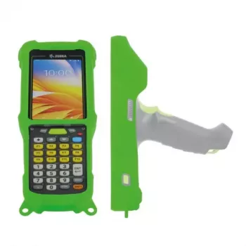 Mobilis custodia rugged in silicone per Zebra MC9400 MC9450, verde sicurezza 802C