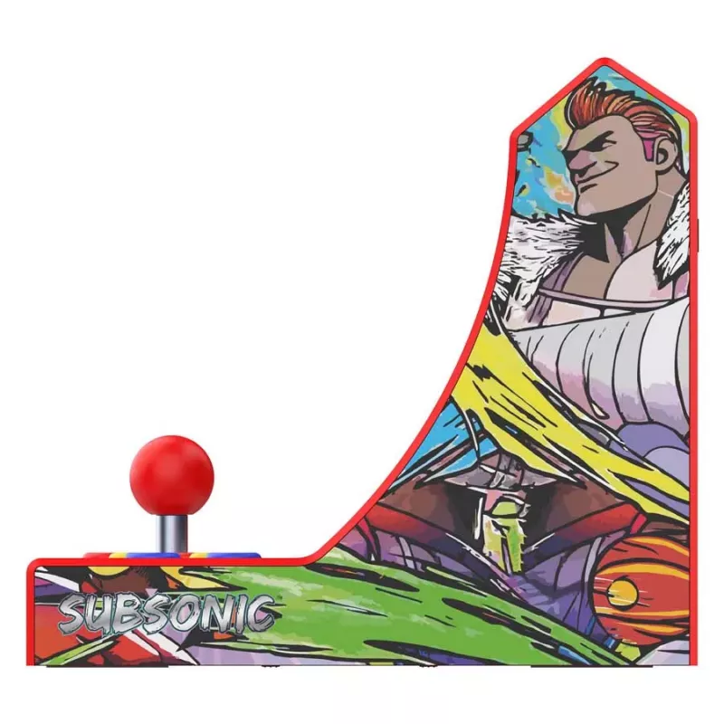 Subsonic Retro Arcade docking station per Nintendo Switch, joystick arcade con 8 pulsanti meccanici, ricarica e gioca