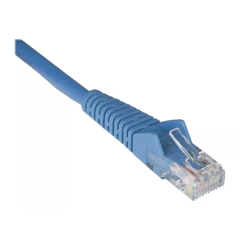 Tripp cavo patch Cat6 Gigabit snagless stampato RJ45 M/M blu da 3 ft