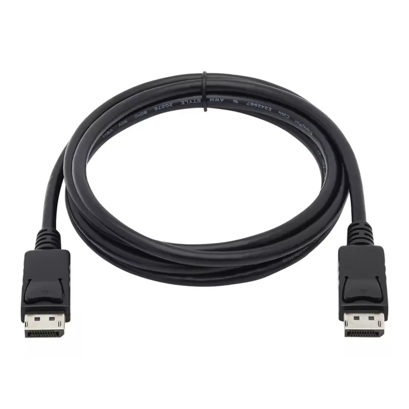 Tripp Lite Series cavo DisplayPort con connettori a bloccaggio, 4K 60 Hz (M/M), nero, 1,8 m