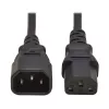 Eaton Tripp Lite Serie Cavo di alimentazione, IEC 60320 C14 a C13, 0,5 m, Nero