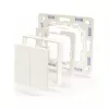 Shelly Plug & Play BLU Wall Switch 4 adattatore Legrand & Shelly bianco