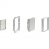 Shelly Plug & Play BLU Wall Switch 4 adattatore Legrand & Shelly bianco