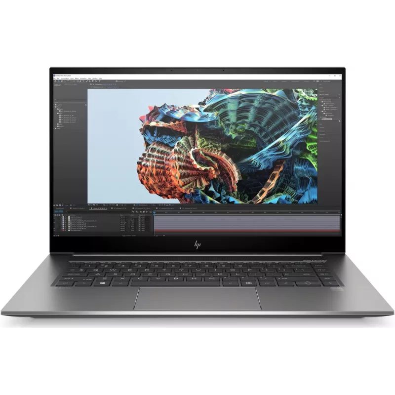 HP ZBook Studio G8 Laptop, Intel Core i7-11800H, 32 GB RAM, 1 TB SSD, 15,6 pollici Full HD, NVIDIA RTX A2000, Windows 10 Pro, Dark Ash Silver (ricondizionato)