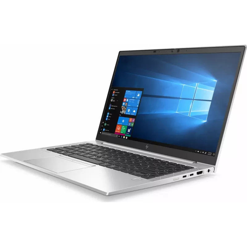 HP EliteBook 840 G7 Laptop, Intel Core i7-10610U, 16GB RAM, 512GB SSD, 14,0 pollici FHD IPS, Pike Silver, Windows 10 Pro (ricondizionato)