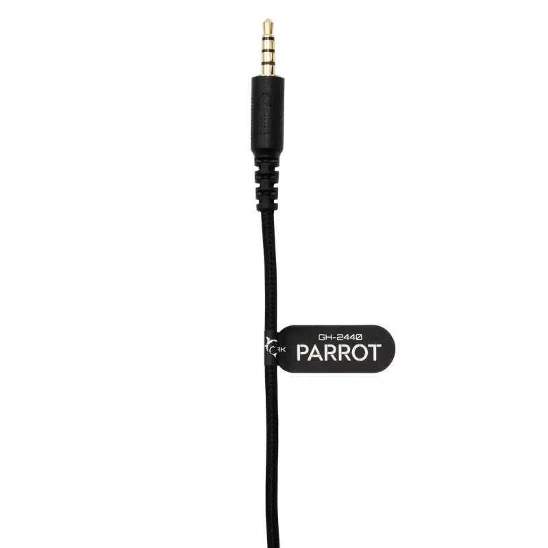 White Shark PARROT GH-2440 Cuffie Gaming nere