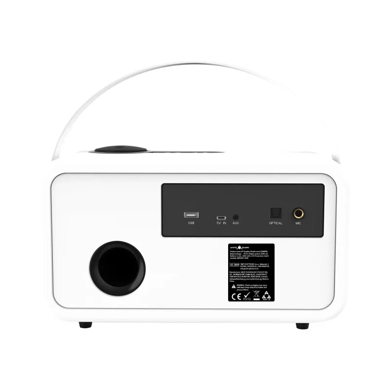 White Shark GBT-630 DAMARU Cuffie Gaming wireless bianche