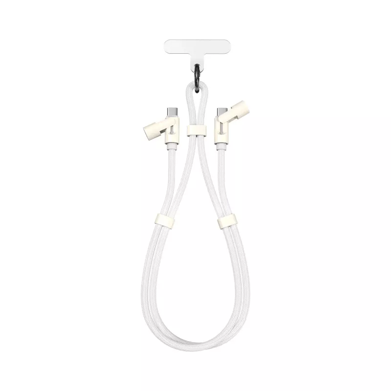 SBOX Lanyard White cavo USB-C su USB-C 1,5 m bianco