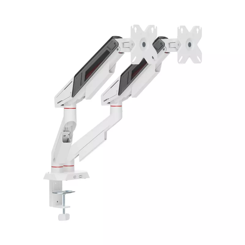 White Shark KHUFU-II GMS-3211 / Supporto da scrivania per 2 monitor