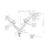 White Shark KHUFU-II GMS-3211 / Supporto da scrivania per 2 monitor