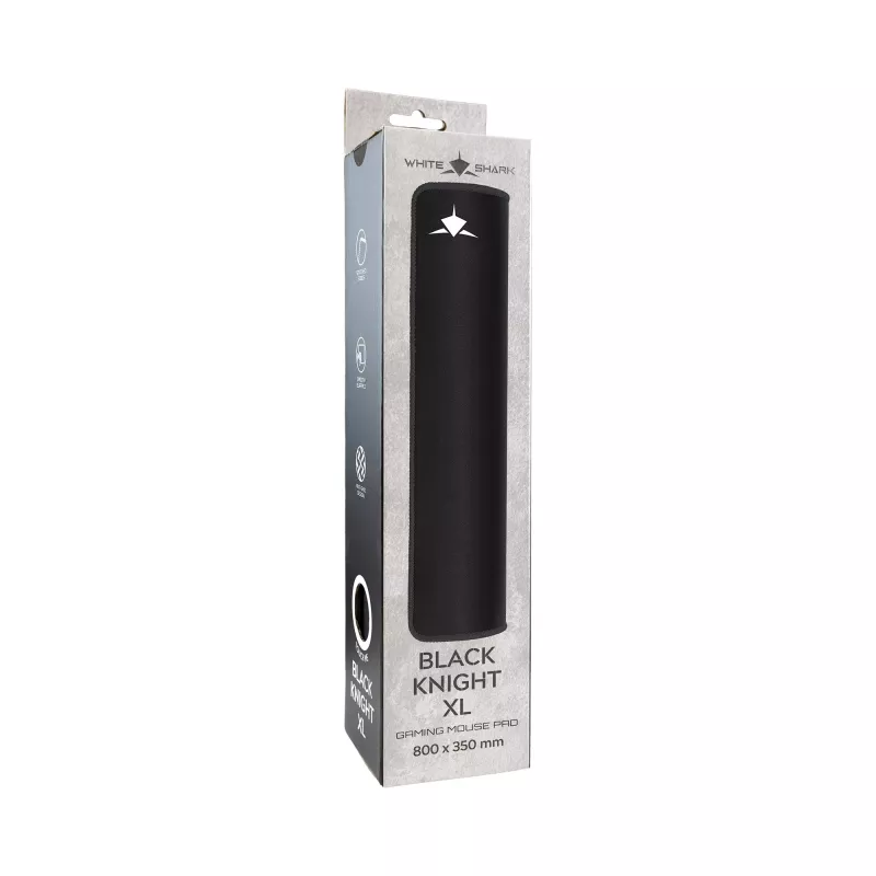 White Shark BLACK KNIGHT XL MP-2103 tappetino per mouse da gaming 800x350mm