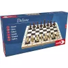 SIMBA-DICKIE Set di scacchi in legno Deluxe - scacchiera pieghevole con pezzi Staunton ponderati