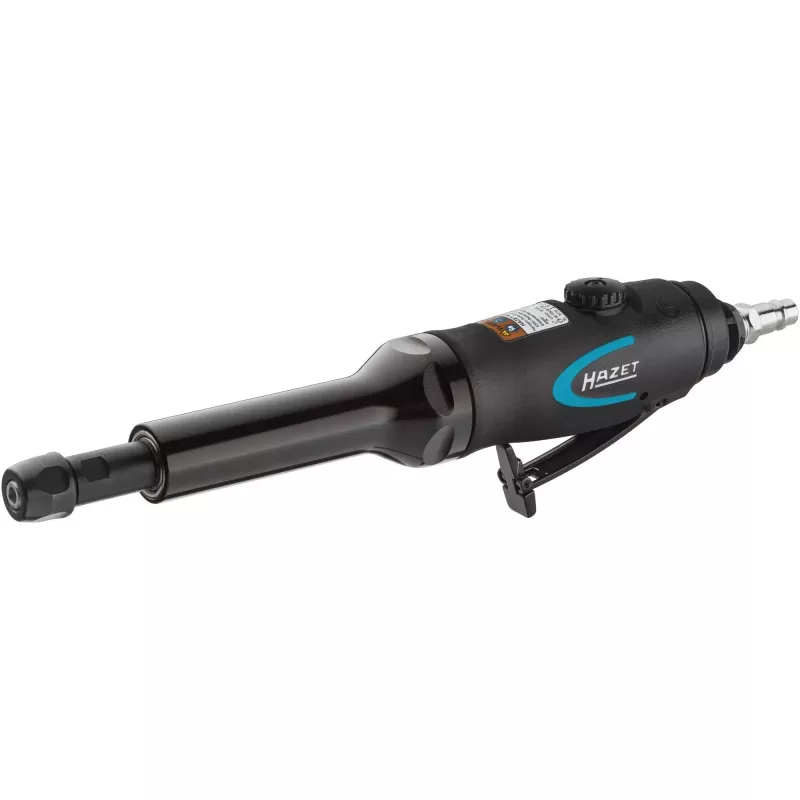 HAZET 9032LG-1 Smerigliatrice diritta pneumatica 25000 giri/min pinza 6 mm