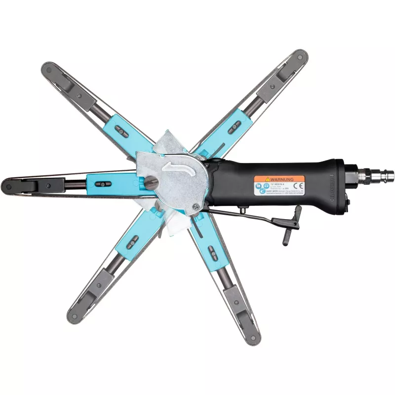 HAZET 9033N-4 Levigatrice a nastro pneumatica 10x330mm 19000 giri/min 6,3 bar