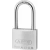ABUS 64TI/40HB40 KD Lucchetto Titalium, con chiave unica, archetto alto, livello di sicurezza 5